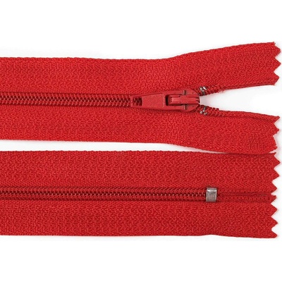 Prima-obchod Spirálový zip No 3 délka 16 cm autolock, barva 148 červená