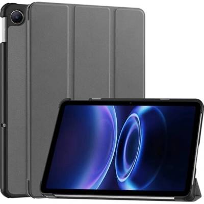 GIGAPACK Redmi Pad 2 9,7 púzdro s podstavcom, s efektom kože, aktívny flip, stolný držiak, Tmavošedá GP-187291