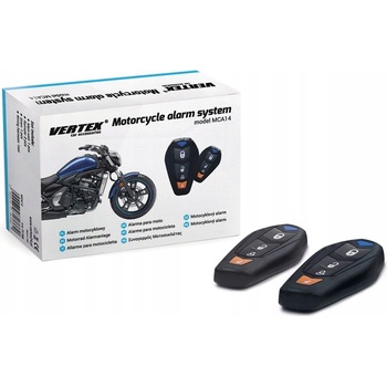 AMiO Motoalarm s dálkovým ovládáním MCA14 s dálkovými ovladači