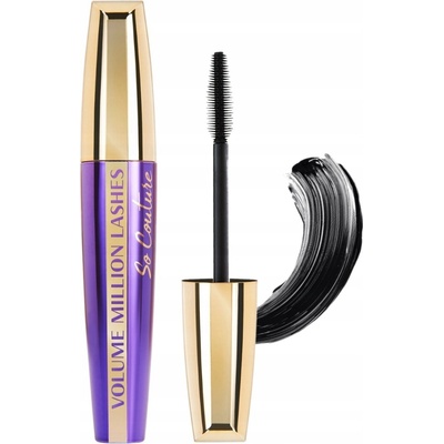 L'Oréal Paris Excellence Volume Million Lashes Řasenka So Couture Black Mascara pro objem 9 ml