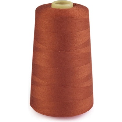 Polyesterové nitě pro overlocky i klasické šití návin 5000 yards PES 40/2 Varianta: 724 Burnt Orange, Balení: 1 ks