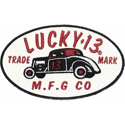 Nášivka LUCKY 13 mfg