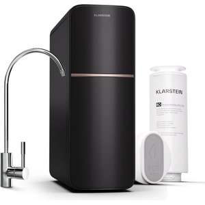 Klarstein PureLine 600, филтрираща система, обратна осмоза, 600 GPD / 2270 литра/ден (WFT1-PureLine600Blac) (WFT1-PureLine600Blac) - electronic-star