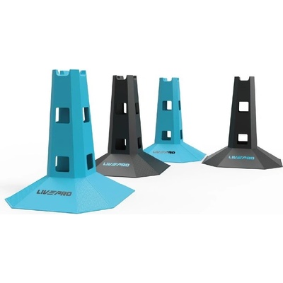 LIVEPRO Tréningové kužele 4 ks