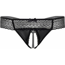 Daring Intimates Roxanne Crotchless String Black