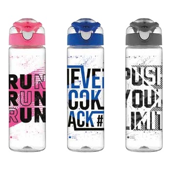 Mercanlar M-912065-Бутилка с декорация 630cc PVC TRITAN (0154426)