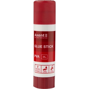  Сухо кръгло лепило Axent PVA 25 g (PVA 25)
