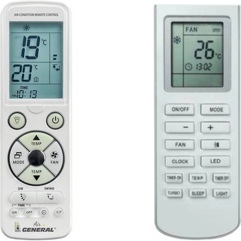 General GREE 2.5KW Roof Top Air Conditioner - луксозно с подсветка дистанционно управление (2.5KW Roof Top Air Conditioner)