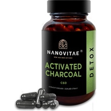 Nanovitae ACTIVATED CHARCOAL C60 80 kapsúl