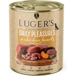 Luger’s Superfood Luger`s Dog храна за кучета с пилешки сърца, 800gr