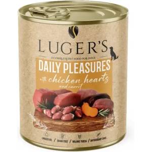 Luger’s Superfood Luger`s Dog храна за кучета с пилешки сърца, 800gr