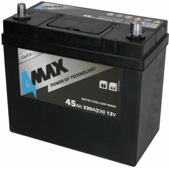 Image 1 of 4MAX 45Ah 330A left+