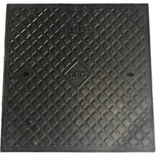 PLASTICK Poklop liatinový 600x600 A15