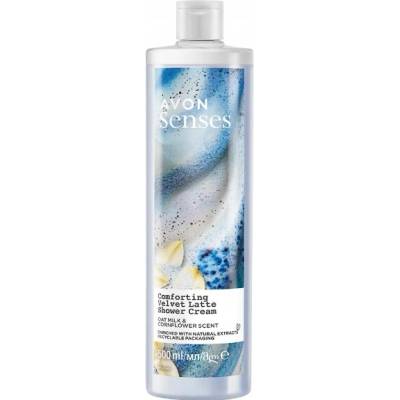 Avon Krémový Sprchový Gél Velvet Latte Ovsené mlieko Chaber 500 ml