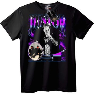 NOONEBRAND Тениска Junior Неонов Блясък - M, Black