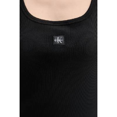 Calvin Klein Рокля от памук с еластан (LV047F257G)