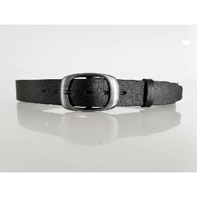 Penny Belts dámský kožený opasek 7263 černý