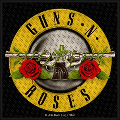 Nažehlovačka Guns N’ Roses - Bullet Logo