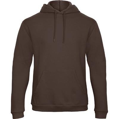 B&C Unisex mikina cez hlavu WUI24 Brown