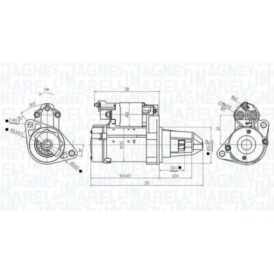 Startér MAGNETI MARELLI MQS5589