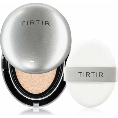 Tirtir Mask Fit Aura Cushion Mini hydratačný make-up v hubke pre rozjasnenie pleti 21N Ivory 4,5 g