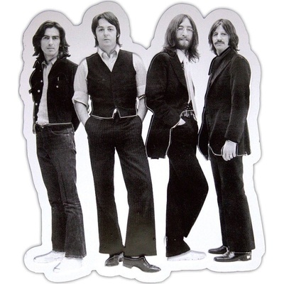 The Beatles White Album Iconic Image Embossed Магнит (BEATMAG92)