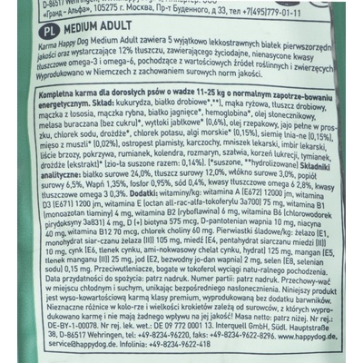 Happy Dog Supreme Fit & Well Adult Medium 1 kg