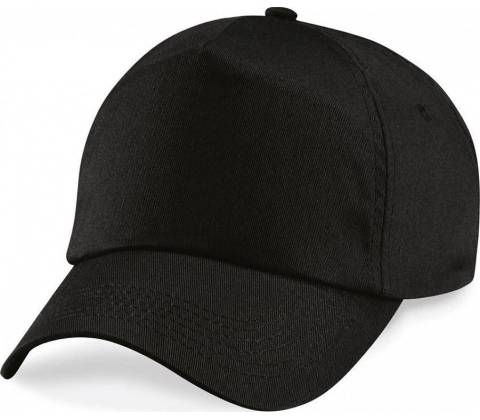 Beechfield Original 5 Panel ČIERNA