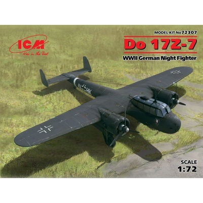 ICM Dornier Do 17Z 7 German WWII Night Fighter 1:72