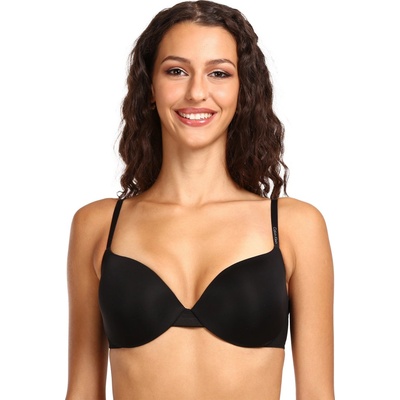 Calvin Klein podprsenka vystužená s kosticami QF1739E-001 čierna