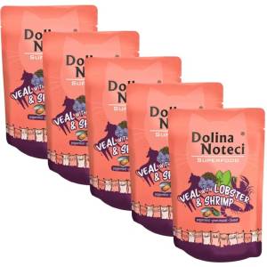 Dolina Noteci Superfood Котка Телешко с Лобстер и Скарида 5 x 85 г