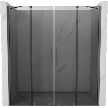 Mexen Velar Duo плъзгащи се душ врати 170 см, графит, gun metal - 871-170-000-42-95 (871-170-000-42-95)