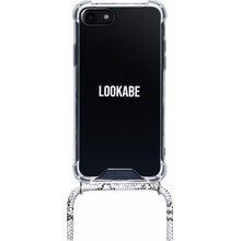 Lookabe Necklace Snake Edition iPhone 7/8+ silver snake