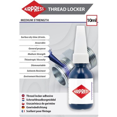 Airpress Lepidlo na závity 10ml - medium