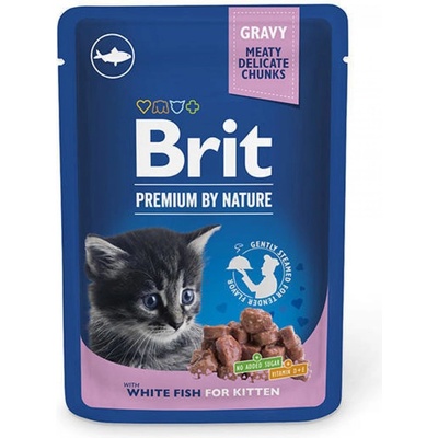 Brit Premium Cat Kitten White Fish 100 g