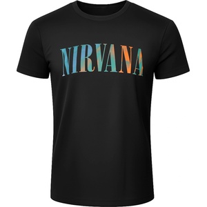 ROCK OFF мъжка тениска Nirvana - In Utero Angel Swirl - BL - Carbon - ROCK OFF - NIRVCBN93MB