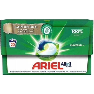 Ariel 3v1 Pods Universal prací kapsle 20 PD