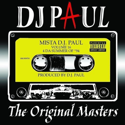 The Original Masters, Vol. 16 DJ Paul CD