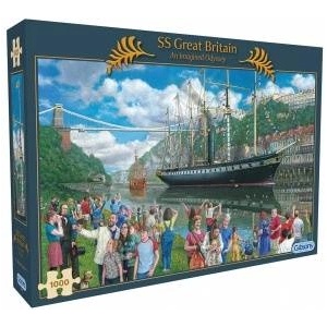 Gibsons Puzzle 1000 el. Statek SS Great Britain