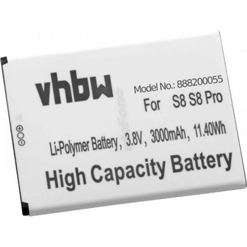 VHBW Батерия за Ulefone S8 / S8 Pro, 3000 mAh (888200055)