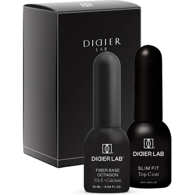 Didier Lab SADA: Fiber Báze Octagon + Top Coat Slim Fit No Wipe