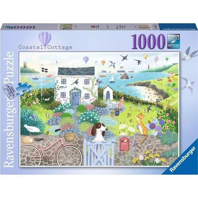 Ravensburger Пъзел Ravensburger от 1000 части - Крайбрежна вила (12001104)