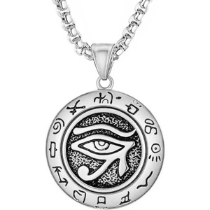 HARAHU Колие Eye - Сребърен KP33485