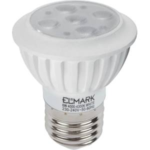 ELMARK Led ЛАМПА led7 6w e27 230v БЯЛ (99led526)
