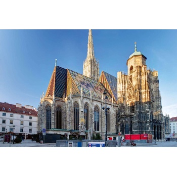 DIMEX ART s. r. o Флизелинов фототапет катедралата свети стефан ii 375 x 250 см