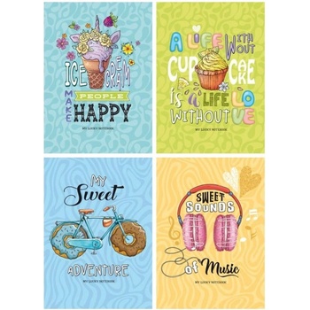 Bourgeois Тетрадка Bourgeois B6 64л Paradise гъвкави к (1120620-207575-19405-19408)