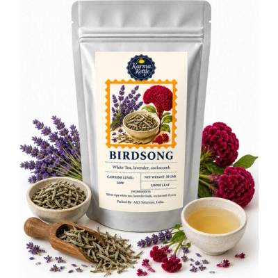 Karma Kettle Bílý čaj Birdsong sypaný 30 g
