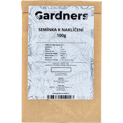 Mpseeds Ředkev Daikon semínka k nakličování 100 g