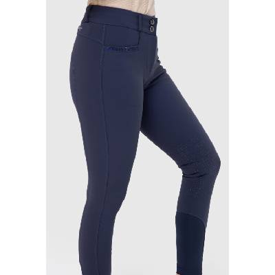 Fleur de lys Rajtky dámske jazdecké Maple kolenný grip tmavo modrá