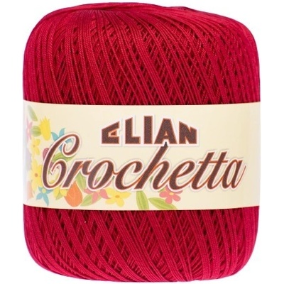 VSV Háčkovací příze Crochetta 3248 - červená